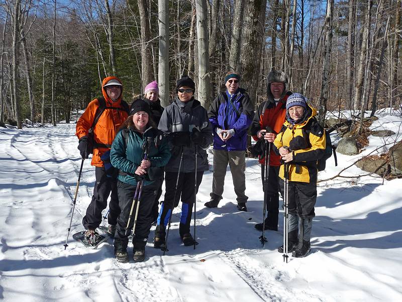 Feb. 7, 2010 - Greenfield/Francestown, New Hamphire.<br />Get Outdoors New Englancd Croched Mountain (2066 ft.) Hike.<br />Arnie, Karen, Sarah, Pat, Ken, Randy, and Joyce.