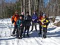 Feb. 7, 2010 - Greenfield/Francestown, New Hamphire.<br />Get Outdoors New Englancd Croched Mountain (2066 ft.) Hike.<br />Arnie, Karen, Sarah, Pat, Ken, Randy, and Joyce.