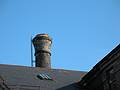 Feb. 11, 2010 - Lawrence, Massachusetts.<br />Chimney of stone building near Canal and Union Streets.