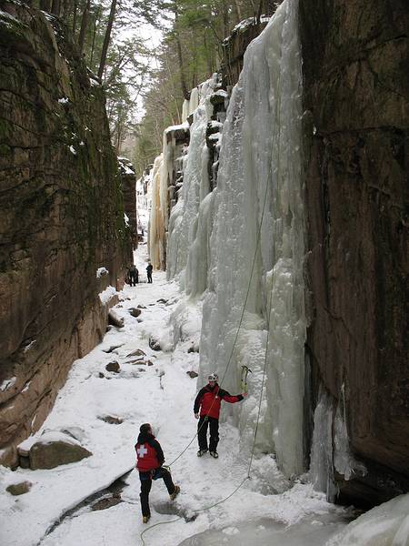 Feb. 15, 2010 - The Flume, Franconia Notch, New Hampshire.