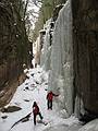 Feb. 15, 2010 - The Flume, Franconia Notch, New Hampshire.
