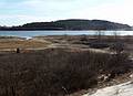 Choate (Hog) Island.<br />March 6, 2010 - Castle Neck Peninsula, Ipswich, Massachusetts.