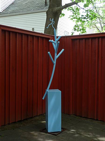 Joyce's 'The Whistler'.<br />May 22, 2010 - Barn Gallery in Ogunquit, Maine.