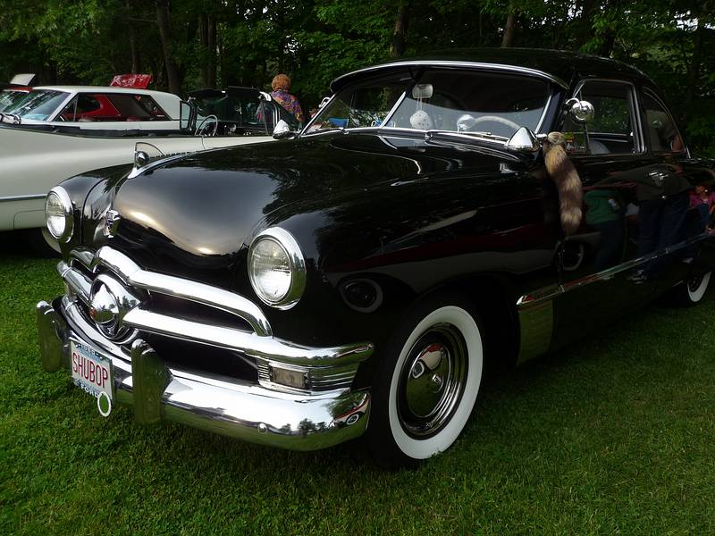 1950 Ford.<br />Saturday antique auto show at Skips.<br />May 22, 2010 - Merrimac, Massachusetts.