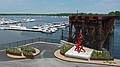A walk along the newly opened Clipper City Rail Trail.<br />May 29, 2010 - Newburyport, Massachusetts.