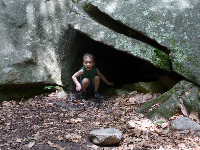 May 30, 2010 - Purgatory Chasm, Sutton, Massachusetts.<br />And here is Matthew.