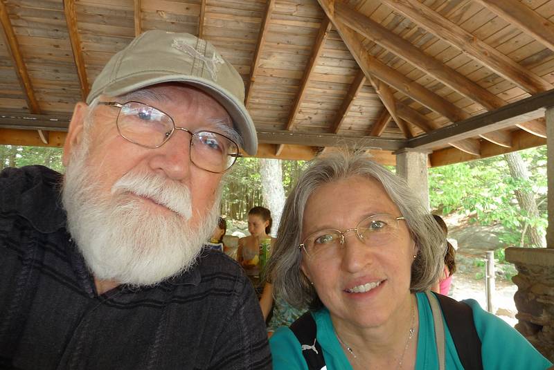 May 30, 2010 - Purgatory Chasm, Sutton, Massachusetts.<br />Egils and Joyce.