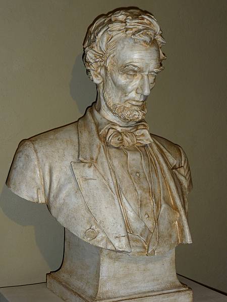Abraham Lincoln.<br />June 1, 2010 - Augustus Saint-Gaudens National Historic Park, Cornish, New Hampshire.