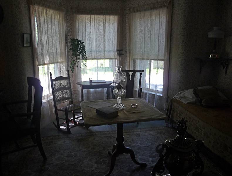 Room in the Homestead.<br />June 2, 2010 - Calvin Coolidge Homestead, Plymouth Notch, Vermont.