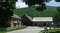 The Wilder House, Barn, and Horse Barn.<br />June 2, 2010 - Calvin Coolidge Homestead, Plymouth Notch, Vermont.