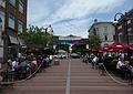 Looks like somewhere in Europe with sidewalk cafes.<br />Along Church Street.<br />June 9, 2010 - Burlington, Vermont.