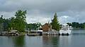 View across the channel from the motel.<br />June 10, 2010 - Thousand Islands Region of New York State.