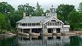 Fancy properties on the islands.<br />A boat tour out of Alexandria Bay.<br />June 10, 2010 - Thousand Islands Region of New York State.