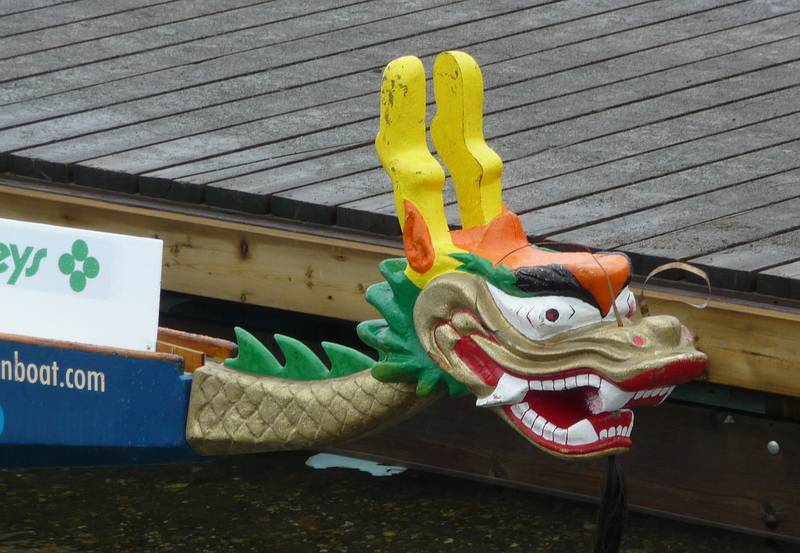 Dragon boat festival.<br />June 12, 2010 - Parry Sound, Ontario, Canada.