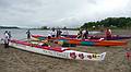 Dragon boat festival.<br />June 12, 2010 - Parry Sound, Ontario, Canada.