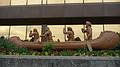 Sculpture in front of the Civic Center.<br />June 13, 2010 - Sault Ste. Marie, Ontario, Canada.