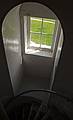 A window in the lighthouse tower.<br />June 14, 2010 - Point Iroquois Lighthouse on Lake Superior, Michigan.