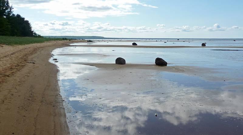 June 14, 2010 - Off Iroquois Rd./West Lake Shore Drive along Lake Superior, Michigan.