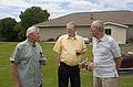Gene, Robert, and Ronnie.<br />June 20, 2010 - At Inara and Gene's in Barre, Wisconsin.