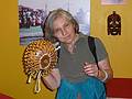 Joyce: "look what toy I got".<br />July 1, 2010 - Childrens' Museum in Dover, New Hamshire.