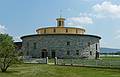 One more view of the Round Stone Barn.<br />July 6, 2010 - Hancock Shaker Village, Hancock/Pittsfield, Massachusetts.