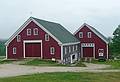 Barns.<br />July 8, 2010 - Sabbathday Lake Shaker Village, New Gloucester, Maine.
