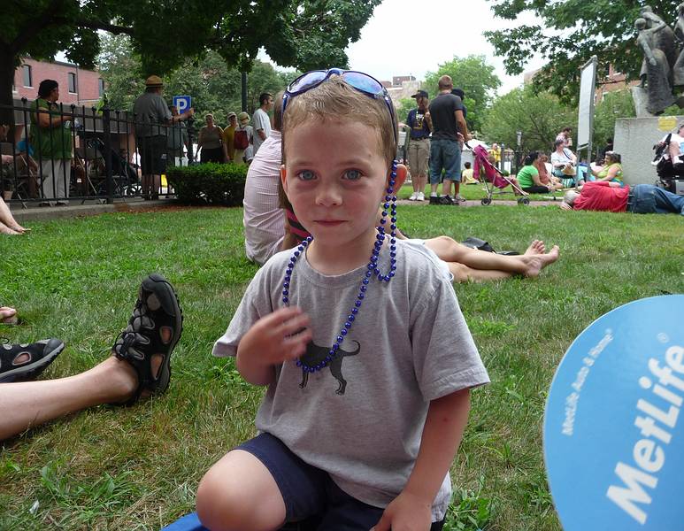 Matthew at Market Street Stage.<br />July 24, 2010 - 24th Lowell Folk Festival, Lowell, Massachusetts.