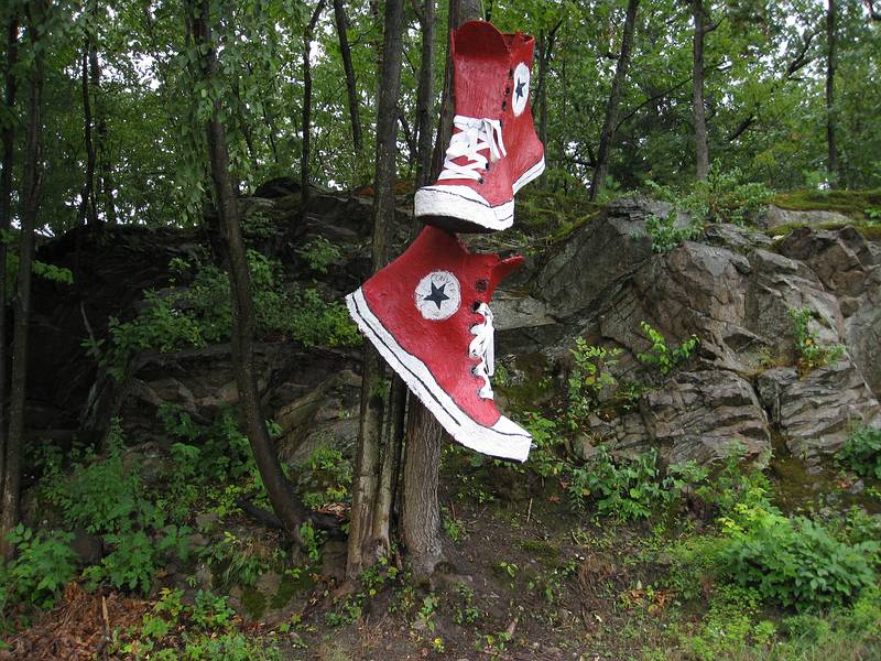 August 22, 2010 - Youth Sculpture Park, Turner Falls, Massachusetts.