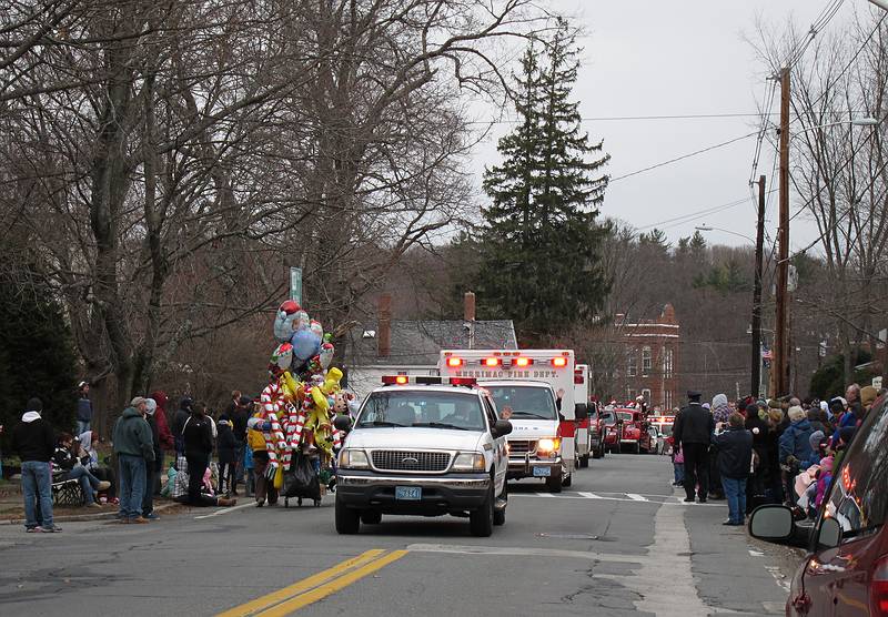 Dec. 5, 2010 - Santa Parade, Merrimac, Massachusetts.
