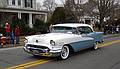 A 1955 Oldsmobile.<br />Dec. 5, 2010 - Santa Parade, Merrimac, Massachusetts.