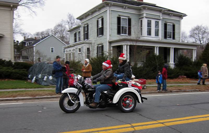 Dec. 5, 2010 - Santa Parade, Merrimac, Massachusetts.