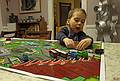 Matthew does not go anywhere without packing some of his trains.<br />Dec. 17, 2010 - Merrimac, Massachusetts.
