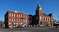 Galant Building and Town Hall.<br />Dec. 18, 2010 - Merrimac Square, Merrimac, Massachusetts.