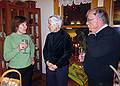 Hanna, Deb, and her husband Ray.<br />Christmas tree decorating party.<br />Dec. 18, 2010 - Merrimac, Massachusetts.
