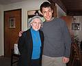 Joyce and Eriks.<br />Dec. 23, 2010 - At Uldis and Edite's in Manchester by the Sea, Massachusetts.