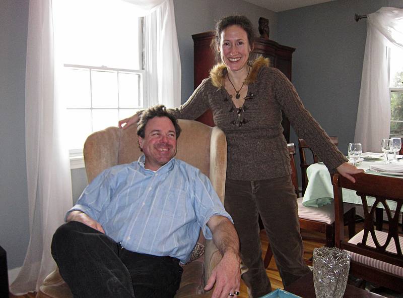 Russell and Ilana.<br />Dec. 26, 2010 - At Cheril's (Ronnie's niece) in Marblehead, Massachusetts.
