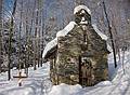 The chapel build by Werner von Trapp, who is also buried there.<br />Jan. 20, 2011 - At the Trapp Family Lodge in Stowe, Vermont.