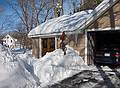 After yet another snowstorm, we are ready for spring.<br />Jan. 27, 2011 - Merrimac, Massachusetts.