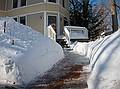 After yet another snowstorm, we are ready for spring.<br />Jan. 27, 2011 - Merrimac, Massachusetts.