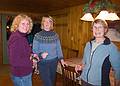 Catherine, Carol, and Nancy.<br />An evening of Robert Service poems and Alaska themed food.<br />Jan. 29, 2011 - At Bill and Carol's in Campton, New Hampshire.