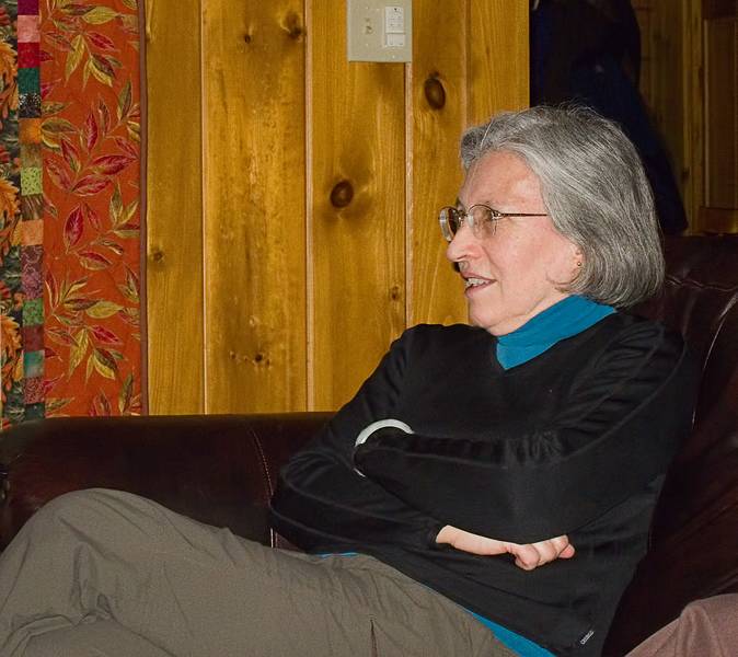 Joyce.<br />An evening of Robert Service poems and Alaska themed food.<br />Jan. 29, 2011 - At Bill and Carol's in Campton, New Hampshire.