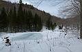 A series of beaver ponds along the Brown Ash Swamp Bike Trail.<br />March 13, 2011 - Waterville Valley, New Hampshire.