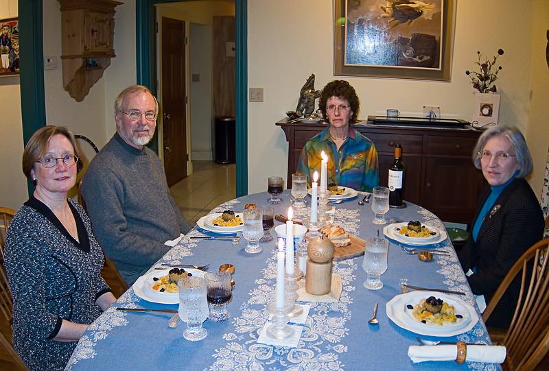 Anne, Brian, Bonnie, and Joyce.<br />March 27, 2011 - At John and Bonnie's in Newburyport, Massachusetts.