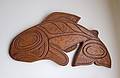 We bought this fish, carved by a native American, in Seattle in 1988.<br />See 19880816_018.jpg<br />April 4, 2011 - Merrimac, Massachusetts.