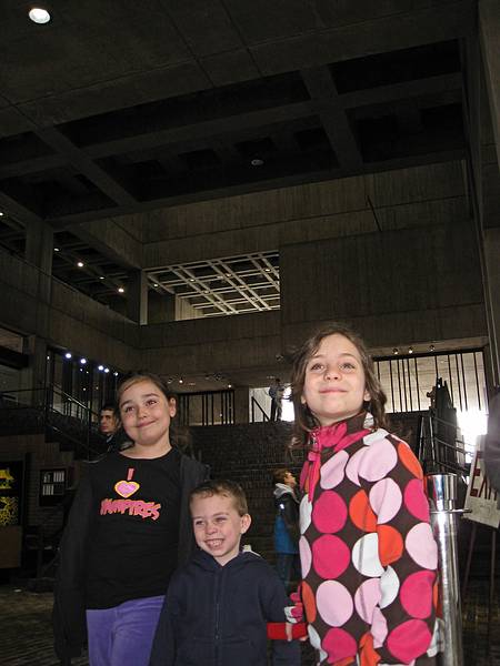 Nicole, Matthew, and Miranda at the Boston City Hall entrance.<br />April 21, 2011 - Boston, Massachusetts.