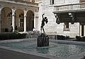 Courtyard at the Boston Public Library.<br />April 21, 2011 - Boston, Massachusetts.