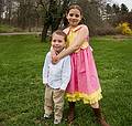 Matthew and Miranda.<br />April 24, 2011 - Easter dinner at Paul and Norma's in Tewksbury, Massachsuetts.