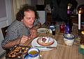 Paul blowing out the 6 1/2 candles.<br />Mothers Day, Paul's birthday, and our 27th anniversary dinner.<br />May 8, 2011 - Merrimac, Massachusetts.
