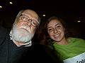Marissa and I watched the graduation ceremony on screen at Hyde Hall.<br />(I'm showing her how to aim the camera with its flip out screen reversed.)<br />Michael's graduation from Plymouth State University.<br />May 21, 2011 - Plymouth, New Hampshire.