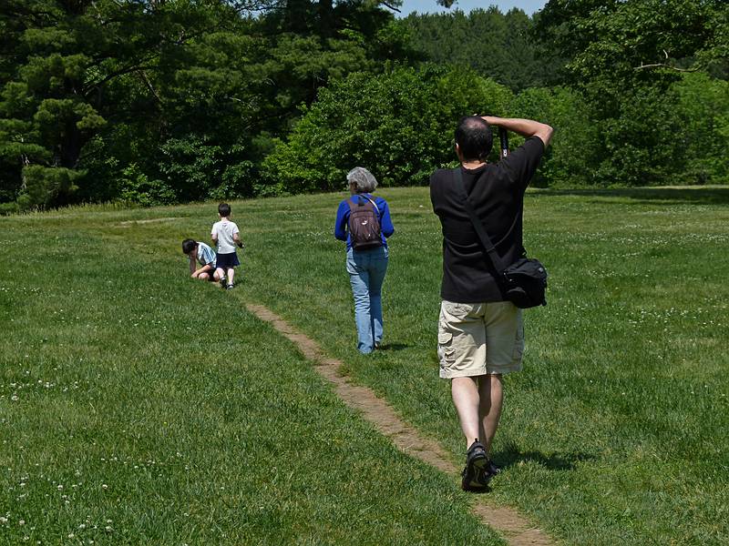 Gujn, Marks, Joyce, and Eric.<br />June 15, 2011 - Maudslay State Park, Newburyport, Massachusetts.